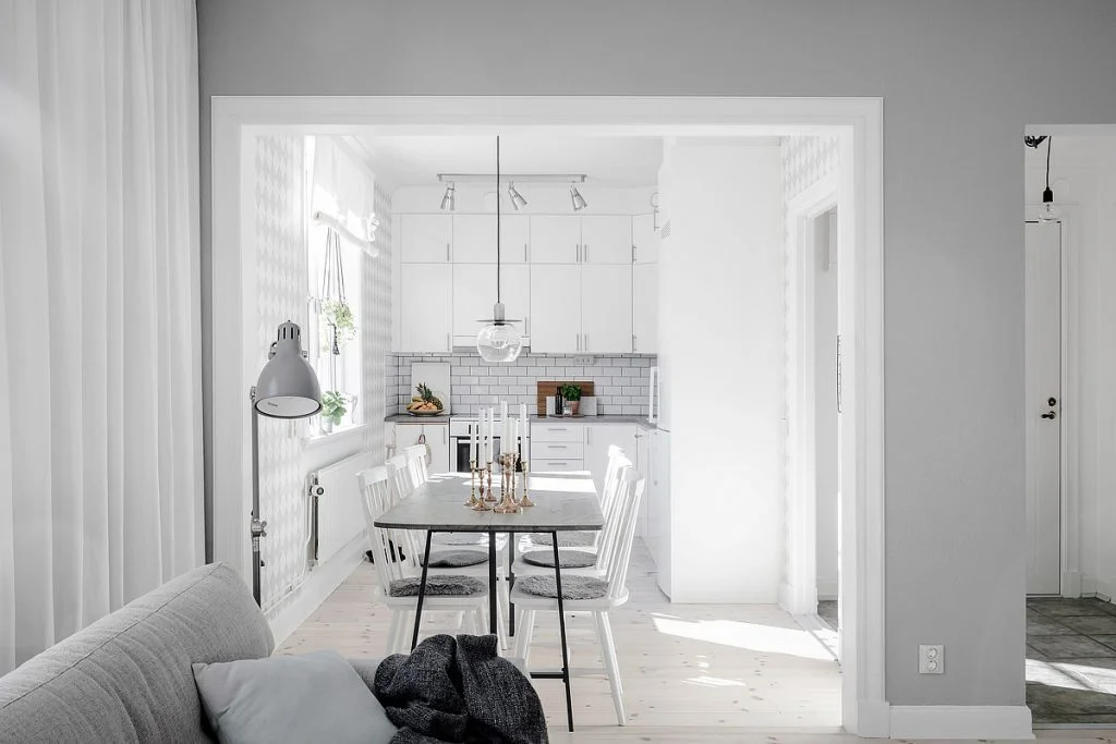 Apartamento en blanco