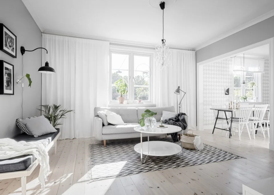 Apartamento en blanco