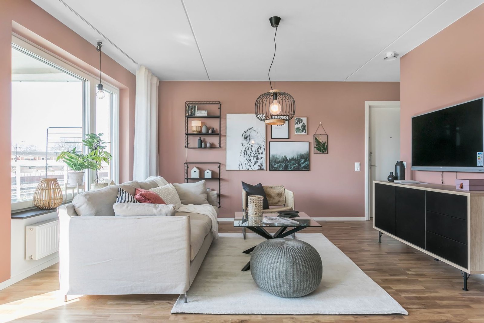 Piso en tono Rosa ¿ENTRAMOS? | 3dinteriores | Curiosidades